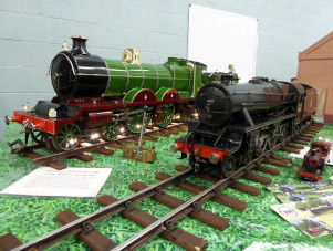 image  Jersey Lilly and Black 5 at the Isle of
	          Thanet Railway Society exhibition